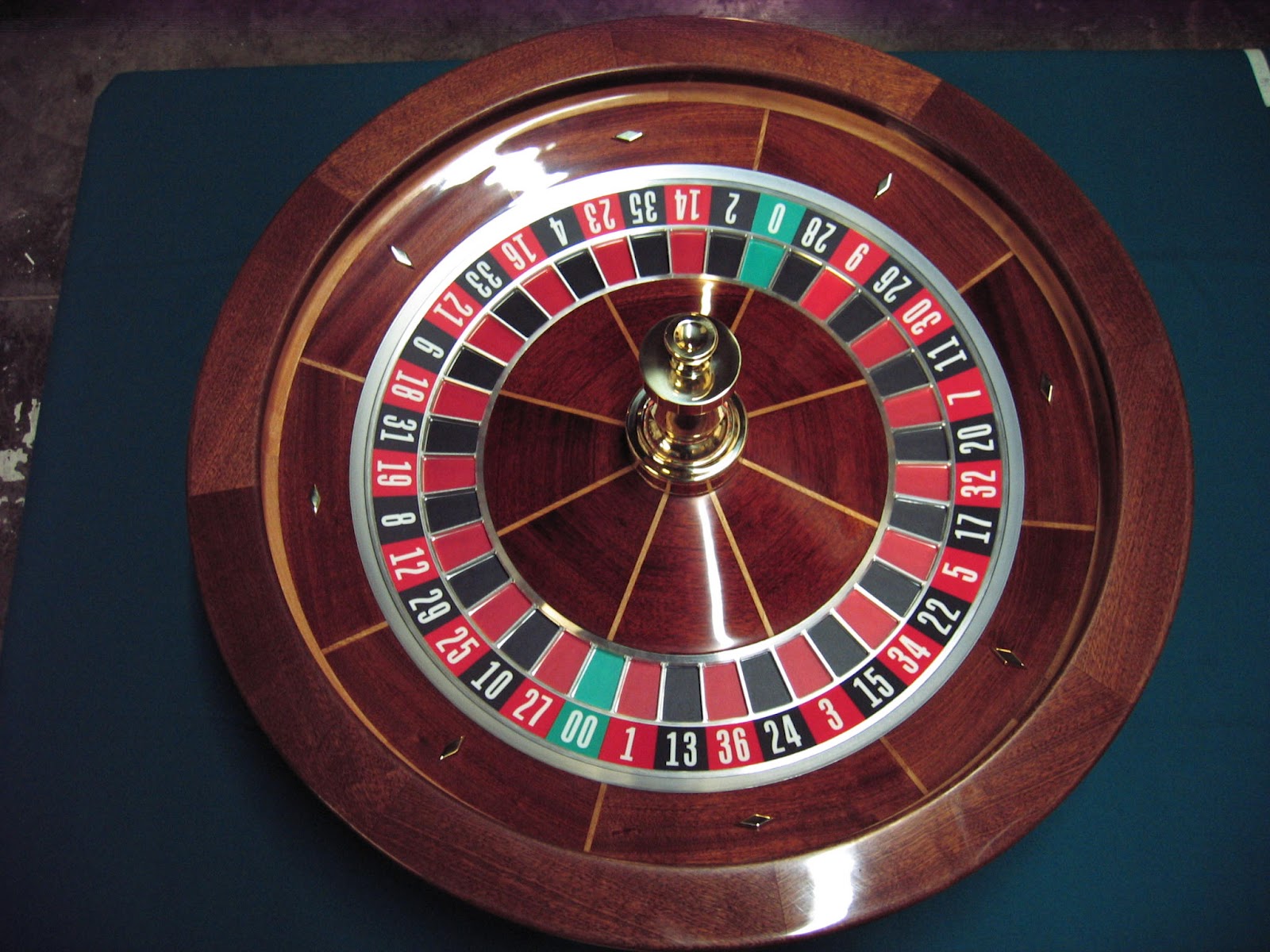 official roulette wheel